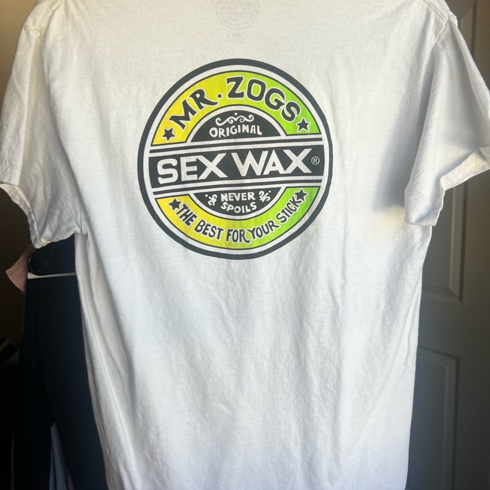 Mr. Zogs White Graphic T-Shirt